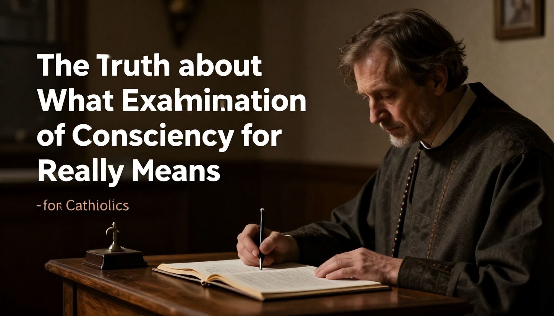 The Truth About What Examination of Conscience Really Means for Catholics*