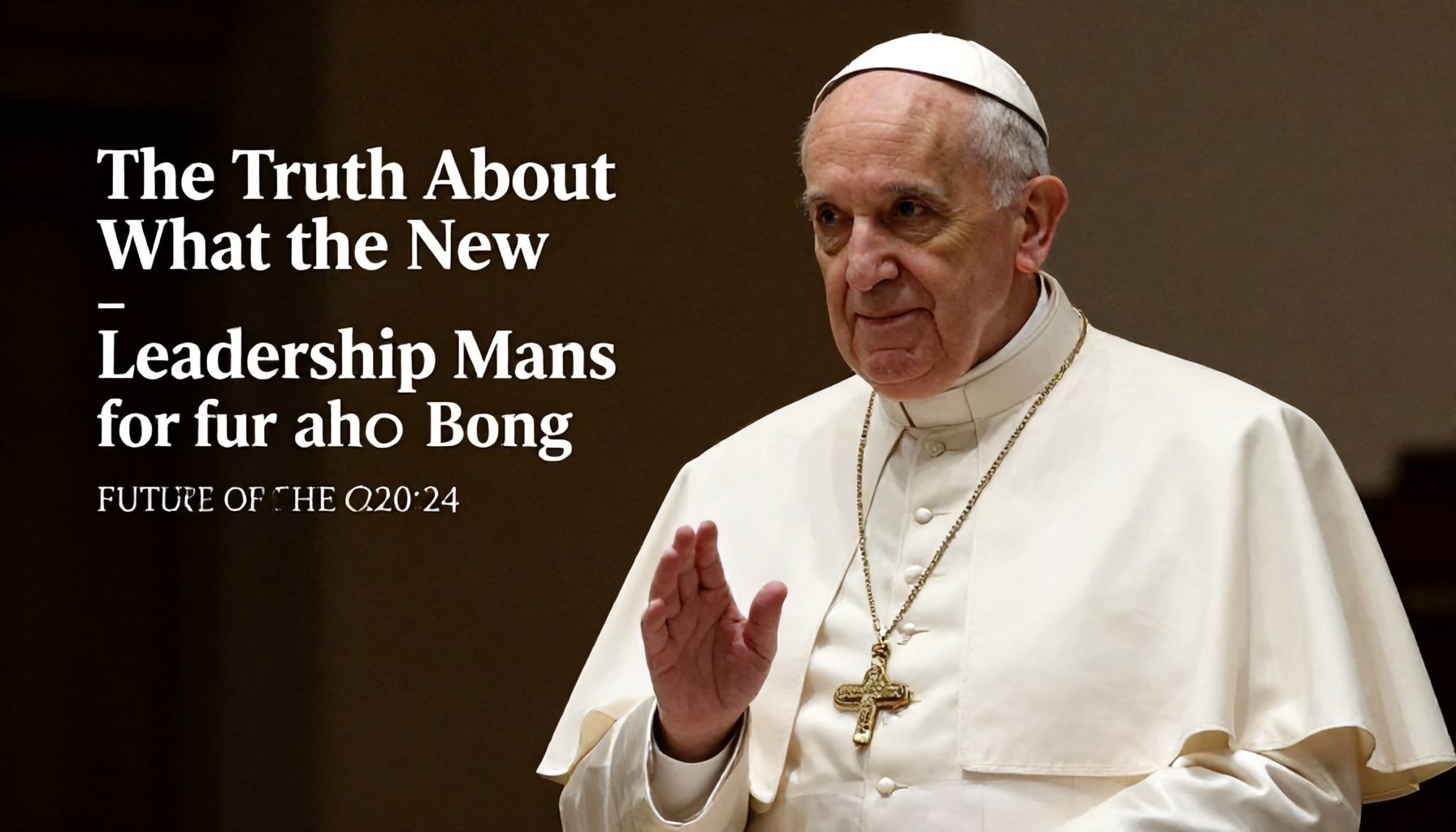 The Truth About What the New Pope’s Leadership Means for the Future of the Church*