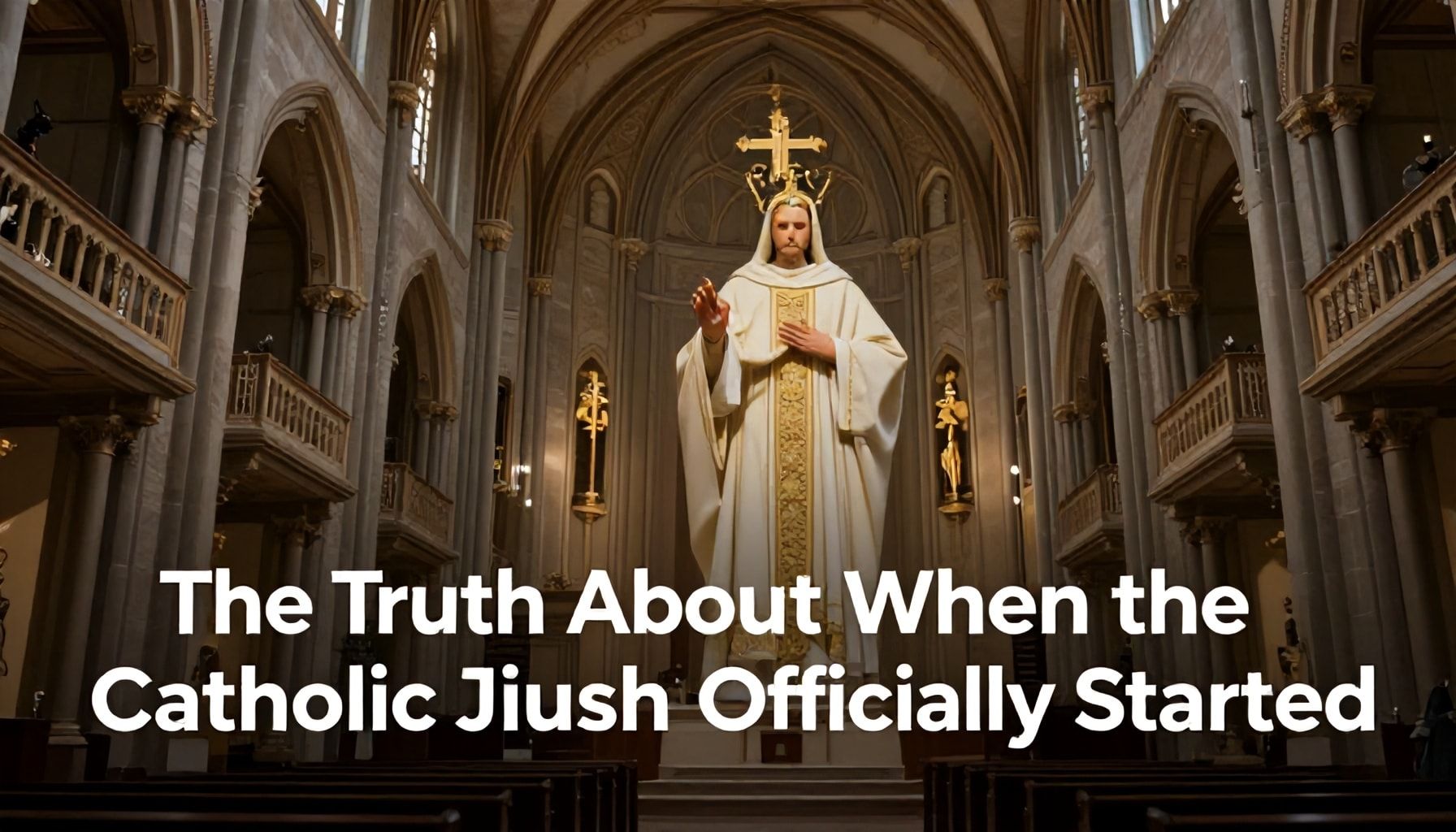 The Truth About When the Catholic Church Officially Started*