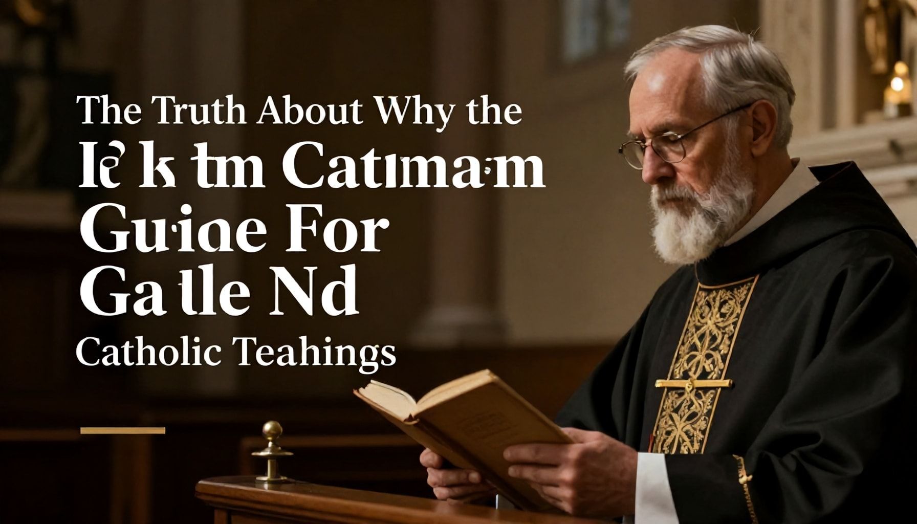 The Truth About Why the Catechism is the Ultimate Guide for Catholic Teachings*