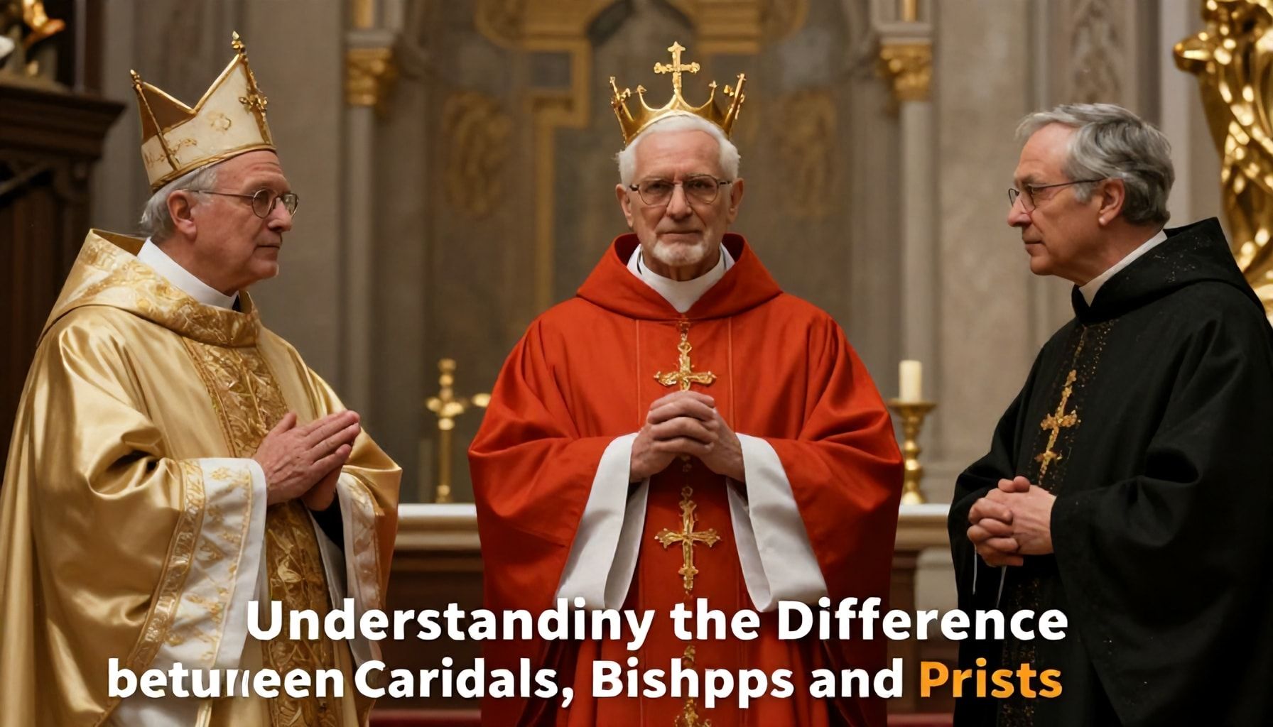 Understanding the Difference Between Cardinals, Bishops, and Priests*
