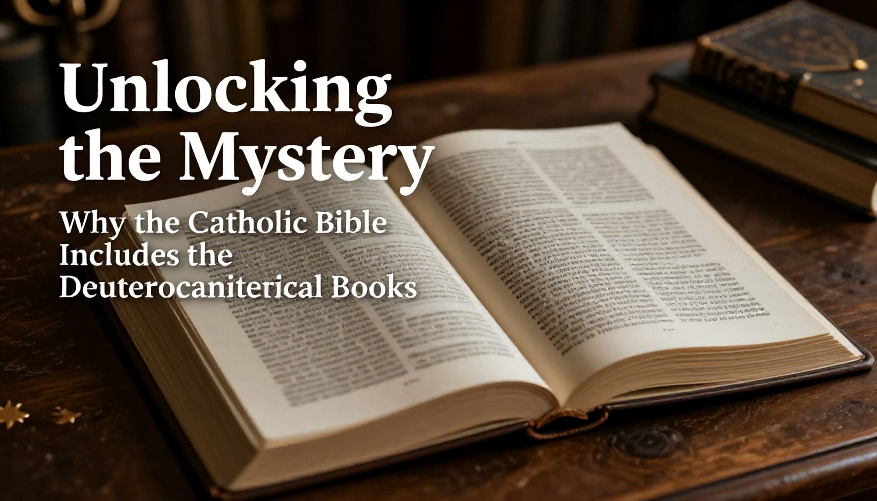 Unlocking the Mystery: Why the Catholic Bible Includes the Deuterocanonical Books*