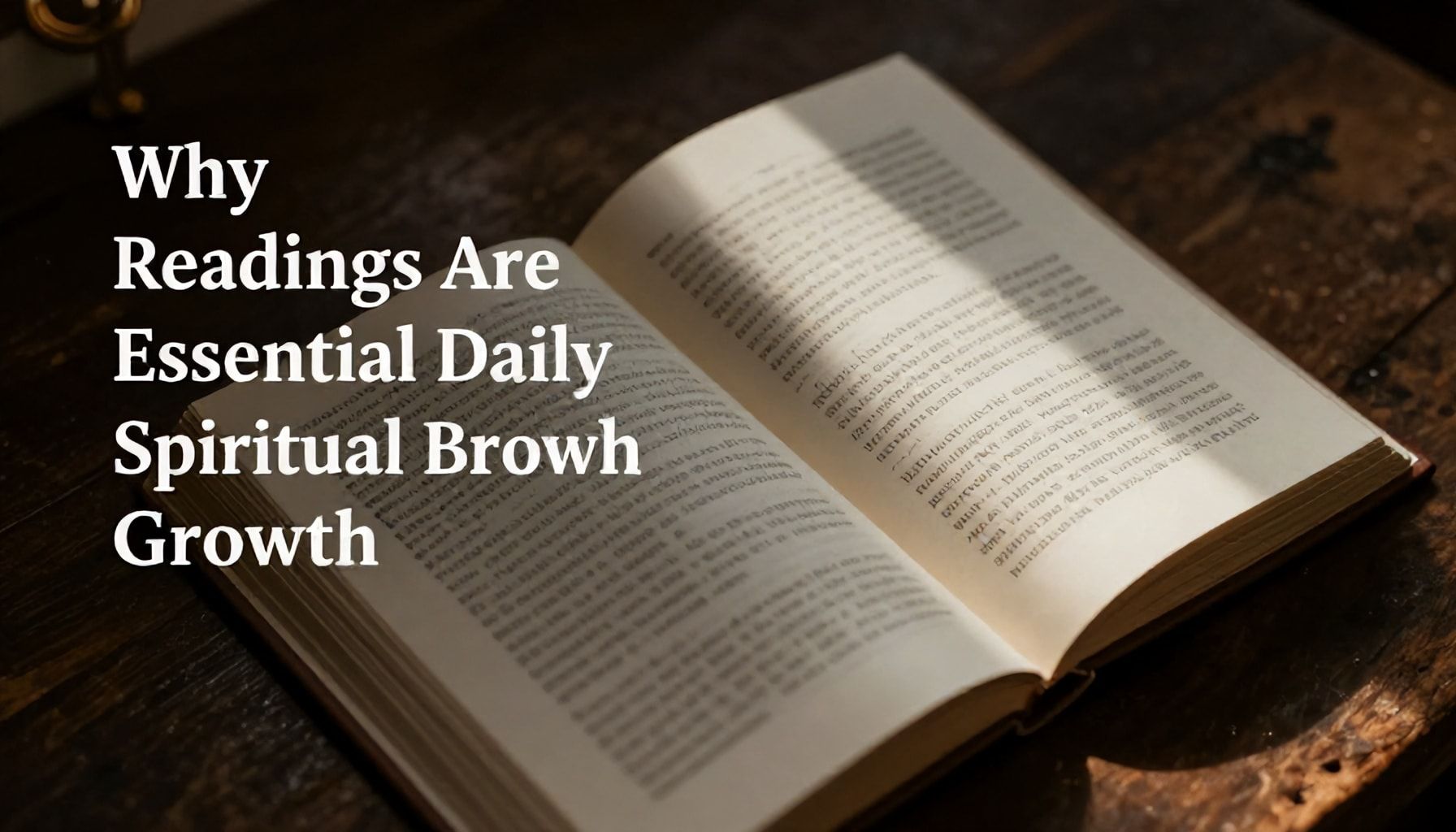Why Catholic Readings Are Essential for Daily Spiritual Growth*