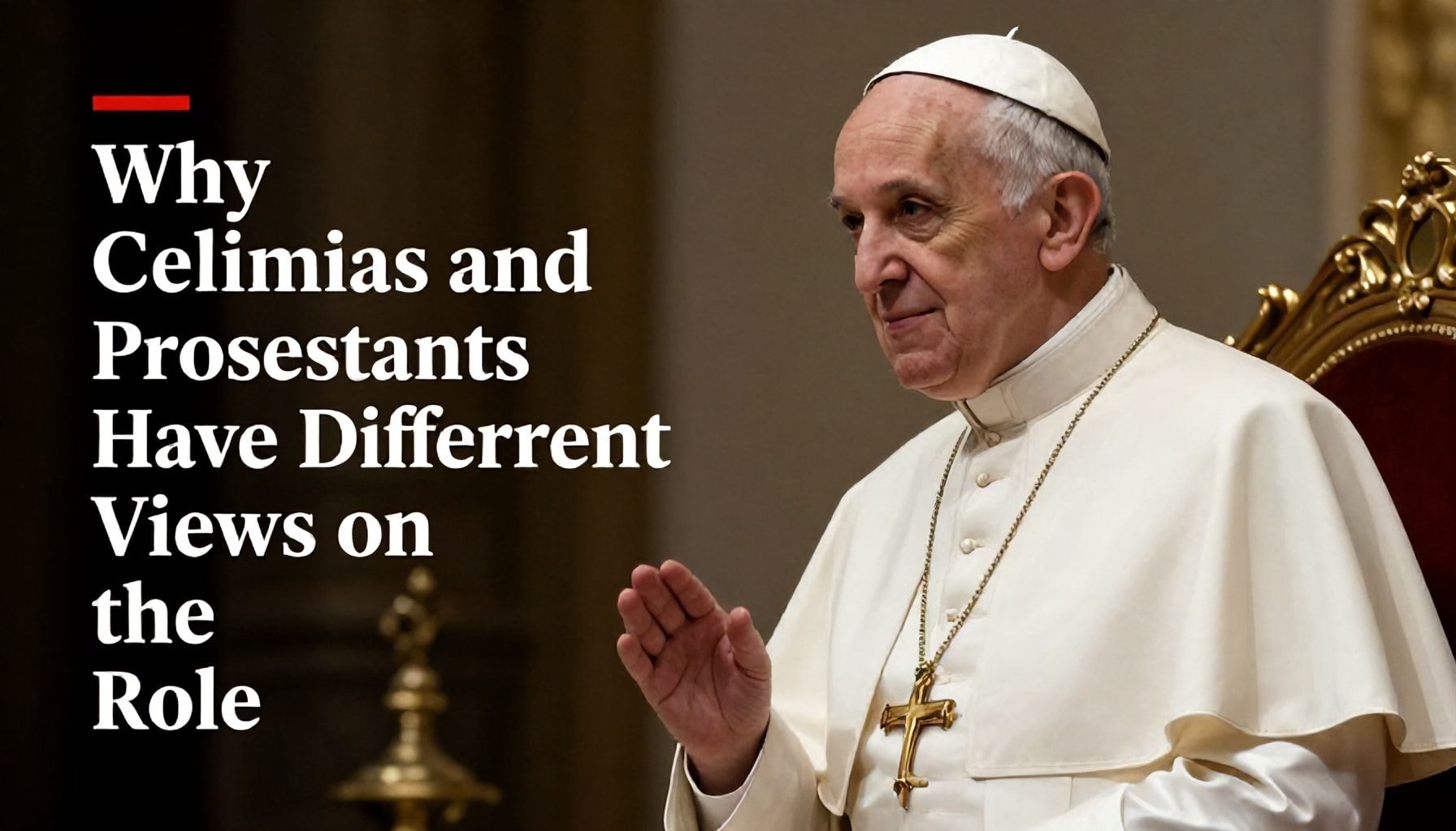 Why Catholics and Protestants Have Different Views on the Pope’s Role*