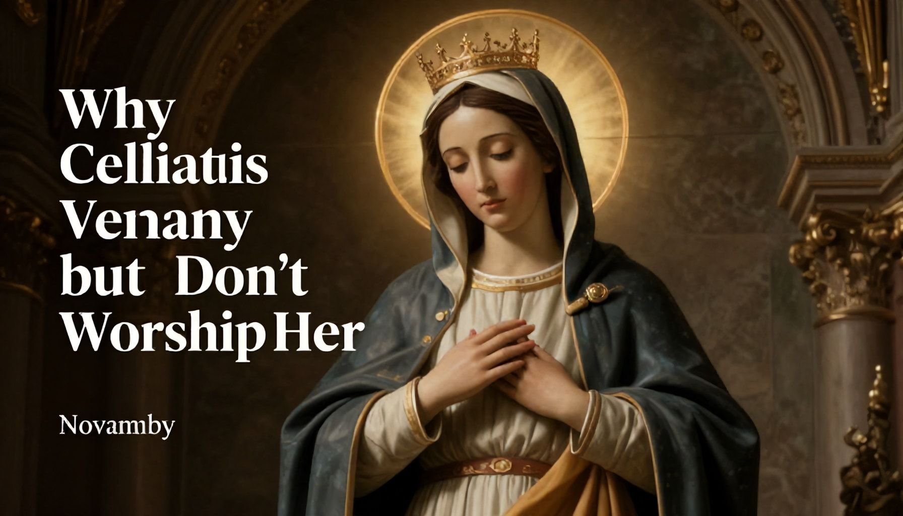 Why Catholics Venerate Mary but Don’t Worship Her*