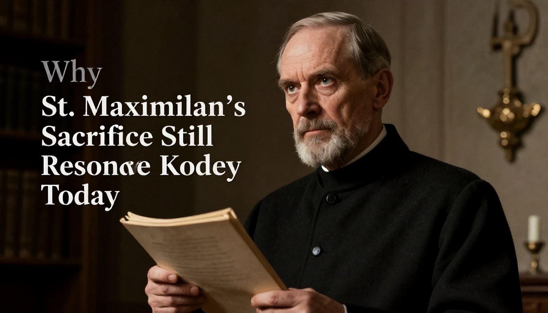 Why St. Maximilian Kolbe’s Sacrifice Still Resonates Today*