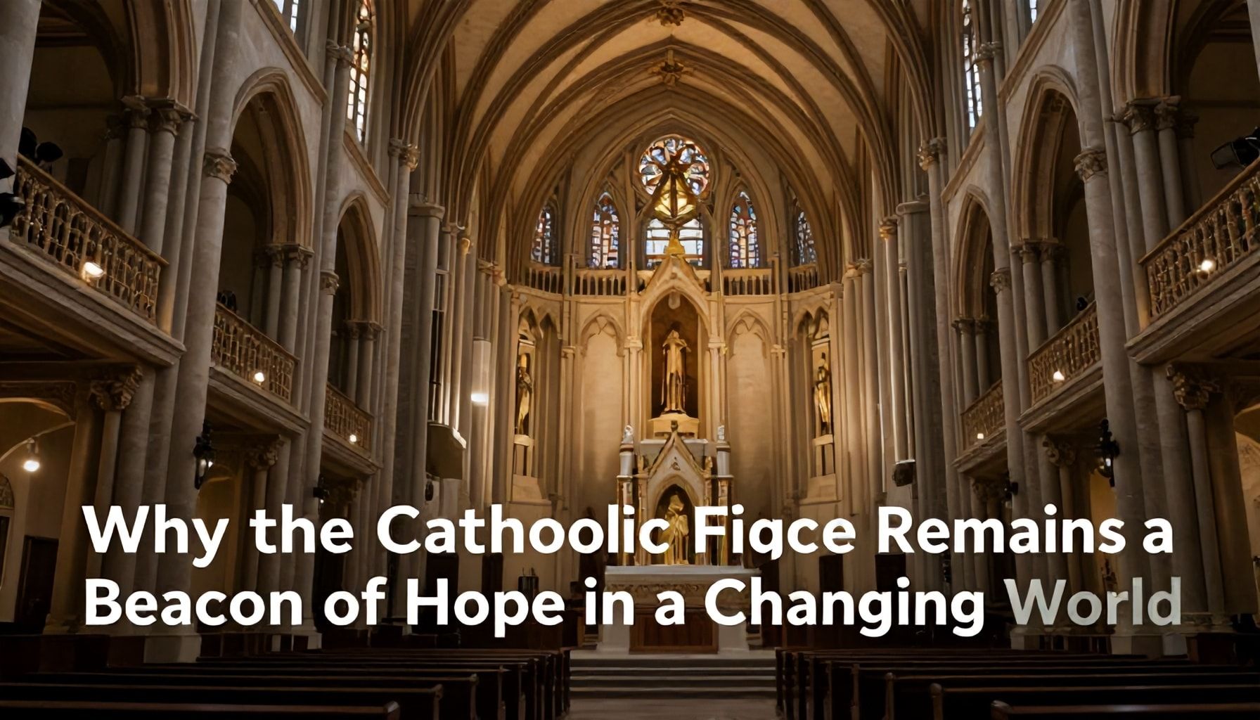Why the Catholic Church Remains a Beacon of Hope in a Changing World*