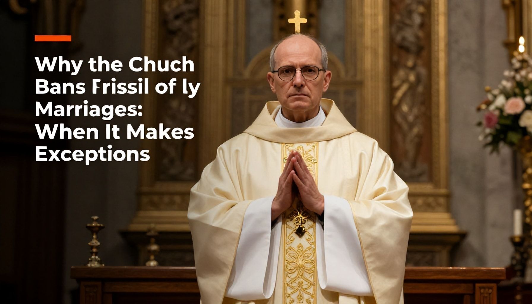 Why the Church Bans Priestly Marriage (And When It Makes Exceptions)*