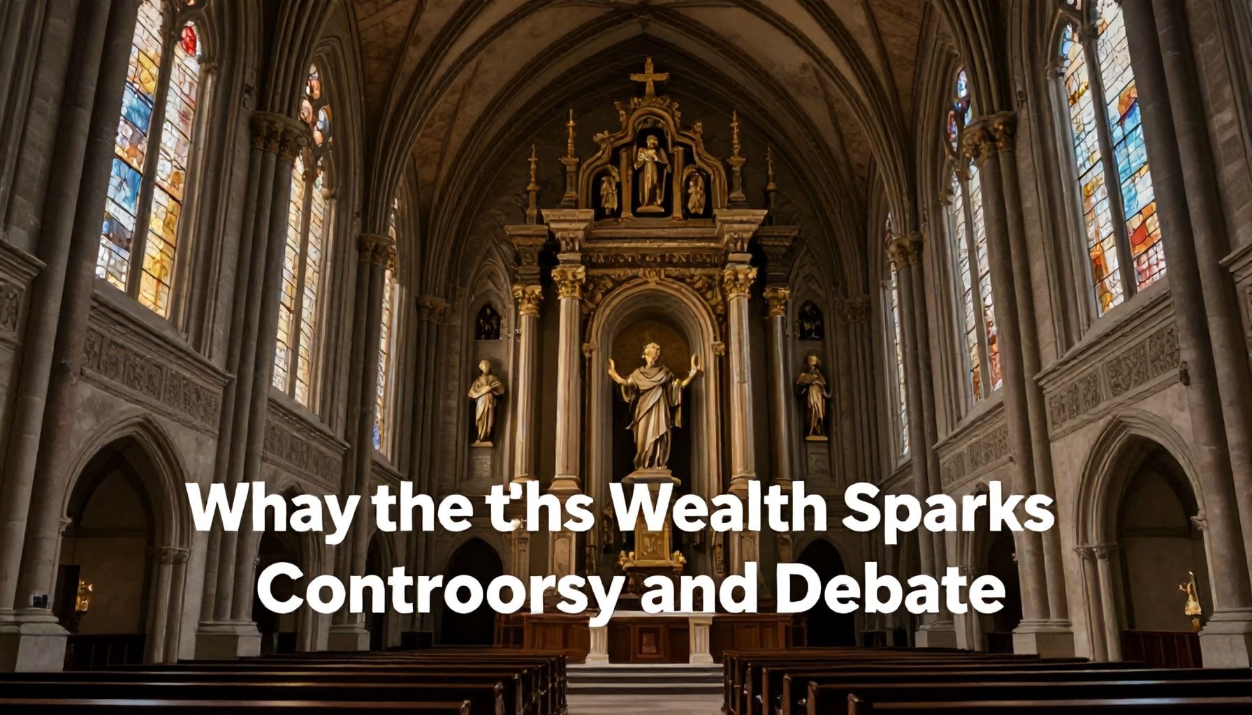Why the Church’s Wealth Sparks Controversy and Debate*