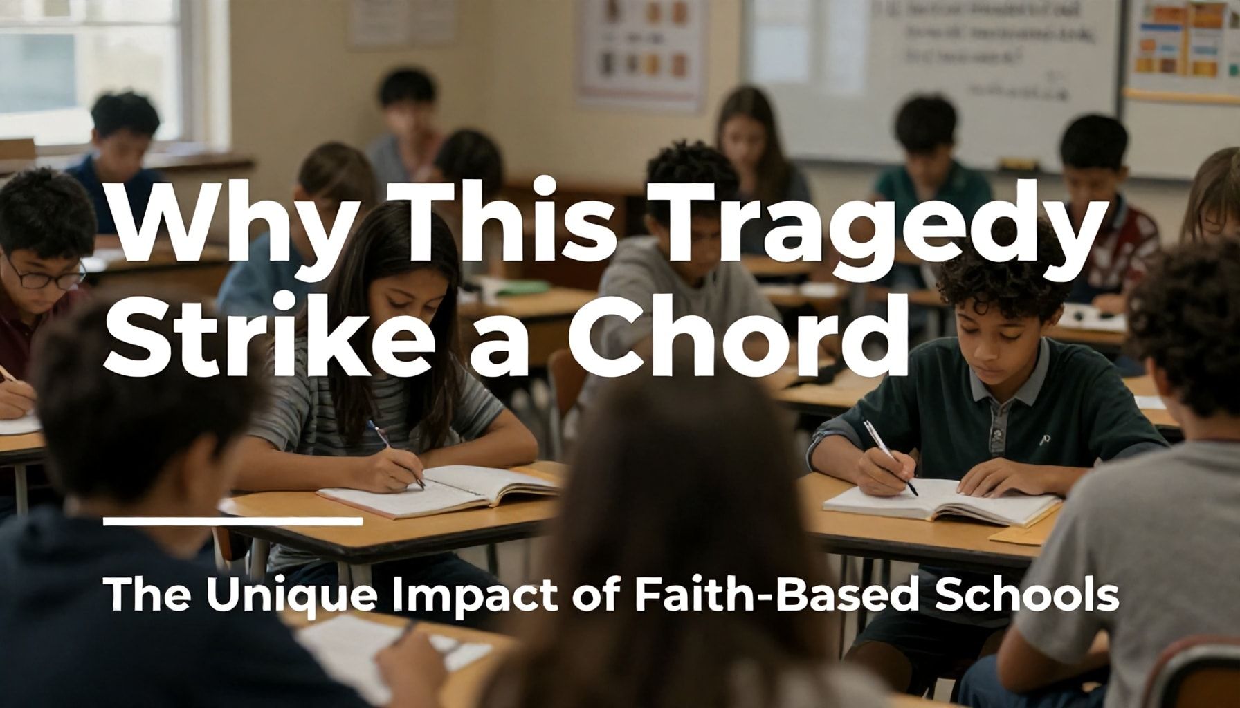 Why This Tragedy Strikes a Chord: The Unique Impact on Faith-Based Schools*