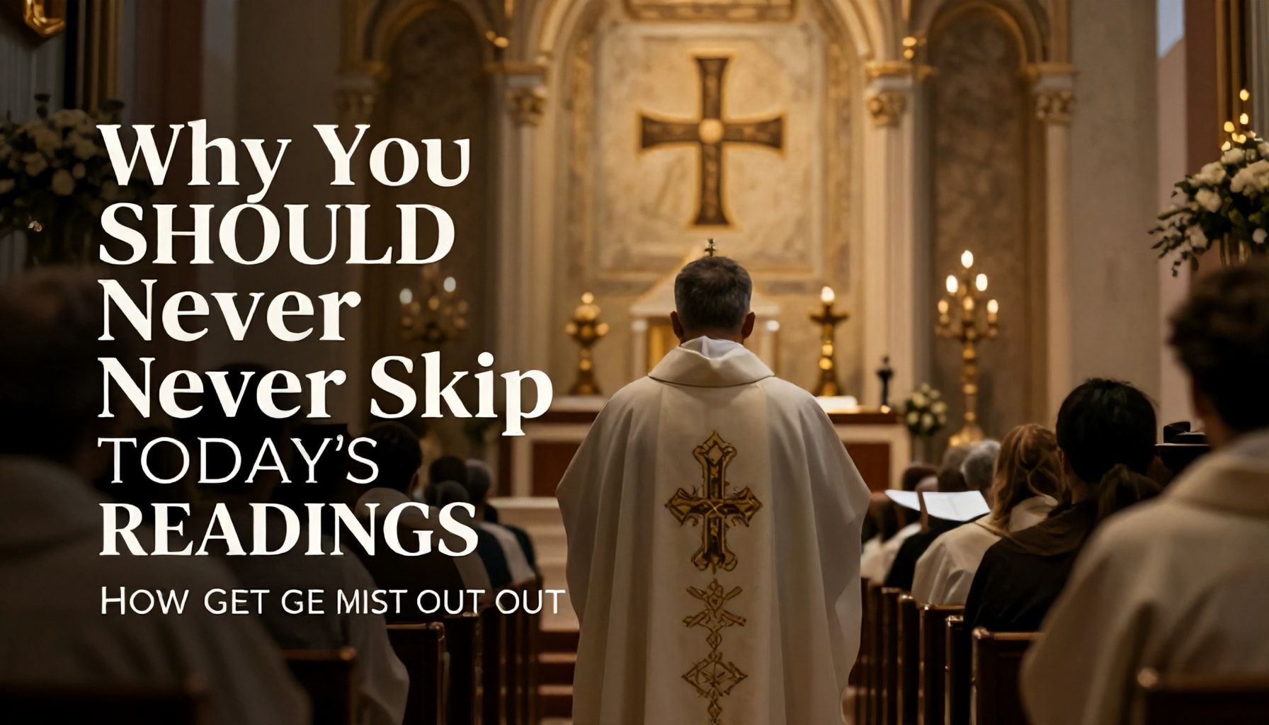 Why You Should Never Skip Today’s Catholic Mass Readings (And How to Get the Most Out of Them)*