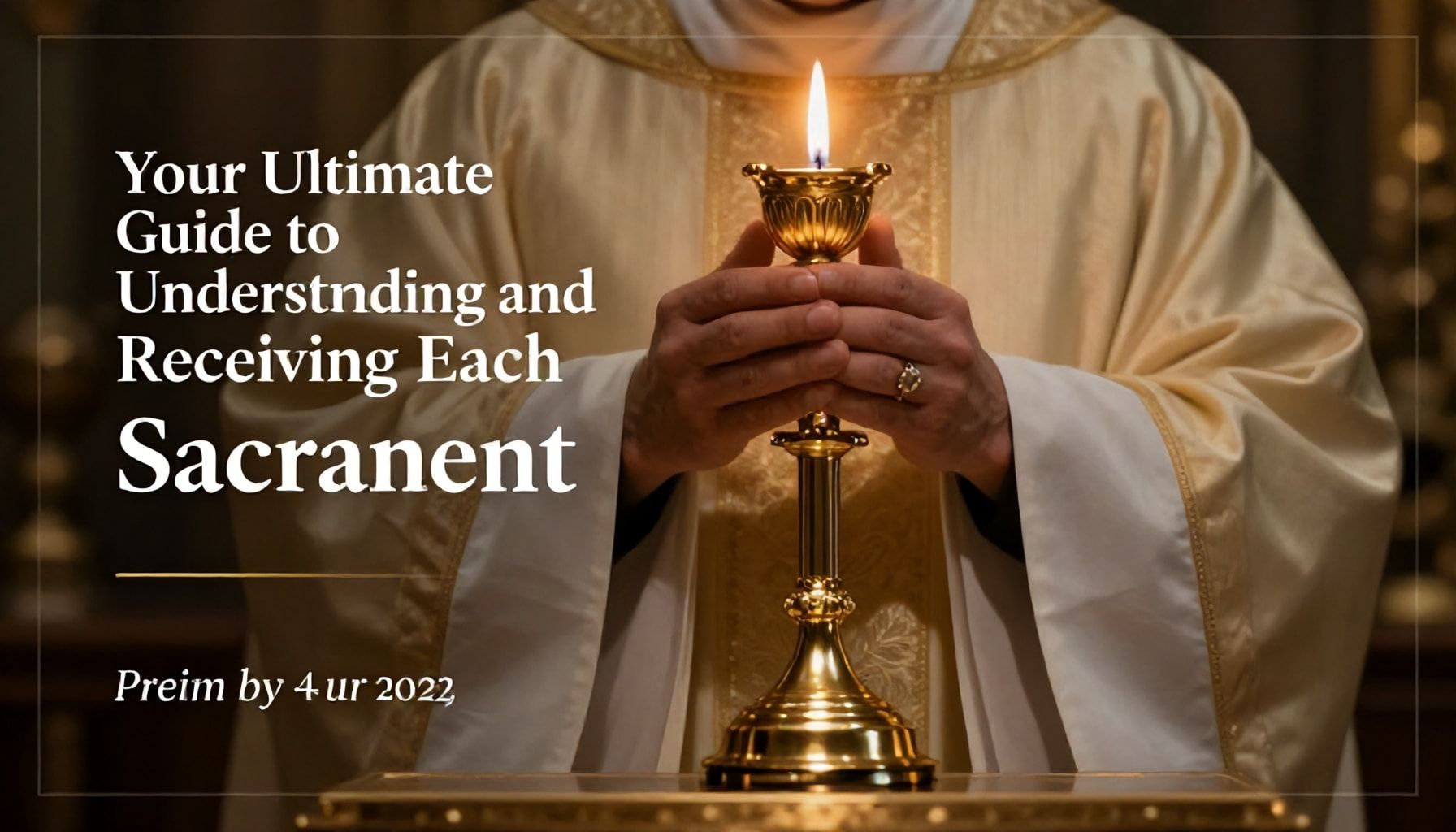 Your Ultimate Guide to Understanding and Receiving Each Sacrament*