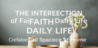 The Intersection of Faith and Daily Life: Creating a Sacred Space at Home The Intersection of Faith and Daily Life: Creating a Sacred Space at Home