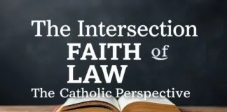 The Intersection of Faith and Law: A Catholic Perspective The Intersection of Faith and Law: A Catholic Perspective
