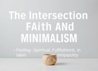 The Intersection of Faith and Minimalism: Finding Spiritual Fulfillment in Simplicity The Intersection of Faith and Minimalism: Finding Spiritual Fulfillment in Simplicity