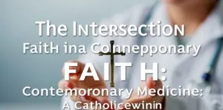 The Intersection of Faith and Modern Healthcare: A Catholic Perspective The Intersection of Faith and Contemporary Medicine: A Catholic Viewpoint