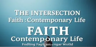 The Intersection of Faith and Modern Life: Finding Balance in a Fast-Paced World The Intersection of Faith and Contemporary Life: Finding Equilibrium in a Rapidly Changing World