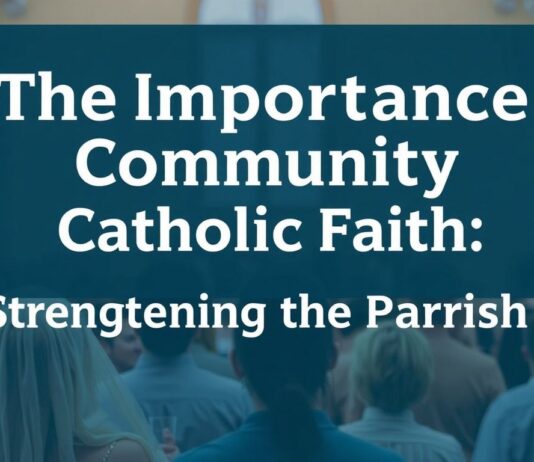 The Role of Community in Catholic Faith: Building a Stronger Parish The Importance of Community in Catholic Faith: Strengthening the Parish