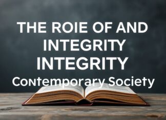 The Role of Faith and Integrity in Modern Society The Role of Faith and Integrity in Contemporary Society
