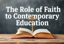 The Role of Faith in Modern Education: A Catholic Perspective The Role of Faith in Contemporary Education: A Catholic Outlook