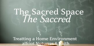 The Sacred Space: Cultivating a Home Environment that Nurtures Faith The Sacred Space: Creating a Home Environment that Nurtures Faith