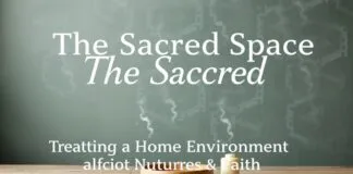 The Sacred Space: Cultivating a Home Environment that Nurtures Faith The Sacred Space: Creating a Home Environment that Nurtures Faith