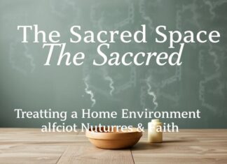 The Sacred Space: Cultivating a Home Environment that Nurtures Faith The Sacred Space: Creating a Home Environment that Nurtures Faith