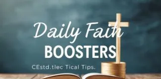 Daily Faith Boosters: Practical Tips for Catholic Living Daily Faith Boosters: Practical Tips for Catholic Living
