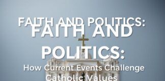 Faith and Politics: How Today’s Headlines Challenge Catholic Values Faith and Politics: How Current Events Challenge Catholic Values
