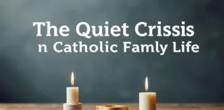 The Quiet Crisis in Catholic Family Life The Quiet Crisis in Catholic Family Life