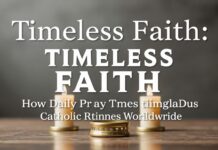Timeless Faith: How Daily Prayer Times Unite Catholics Worldwide Timeless Faith: How Daily Prayer Times Bring Catholics Together Worldwide