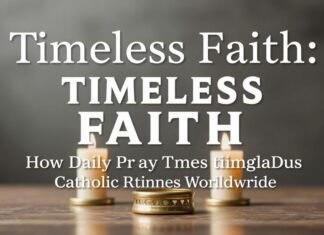 Timeless Faith: How Daily Prayer Times Unite Catholics Worldwide Timeless Faith: How Daily Prayer Times Bring Catholics Together Worldwide