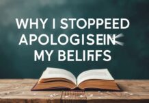 Why I Stopped Apologizing for My Faith Why I Stopped Apologizing for My Beliefs